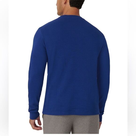 Men's Large Croc Thermal Waffle Shirt - Picture 3 of 7